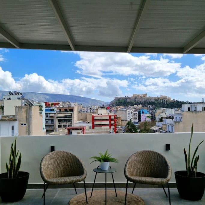 Апартаменти Exquisite Penthouse With Breathtaking Acropolis Panorama View Афіни Екстер'єр фото