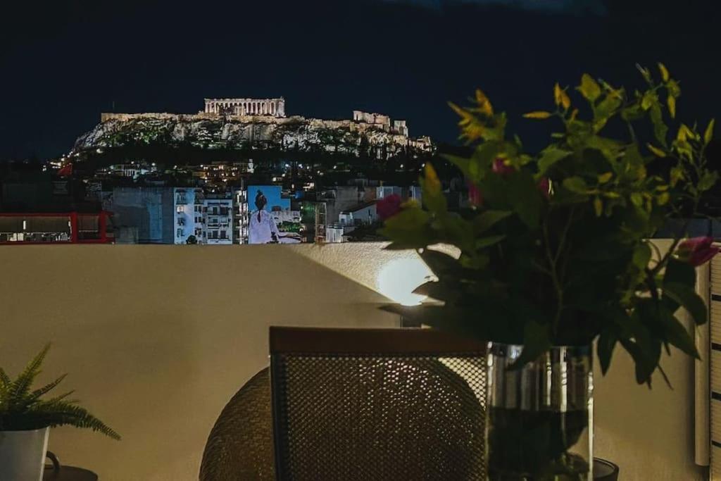 Апартаменти Exquisite Penthouse With Breathtaking Acropolis Panorama View Афіни Екстер'єр фото