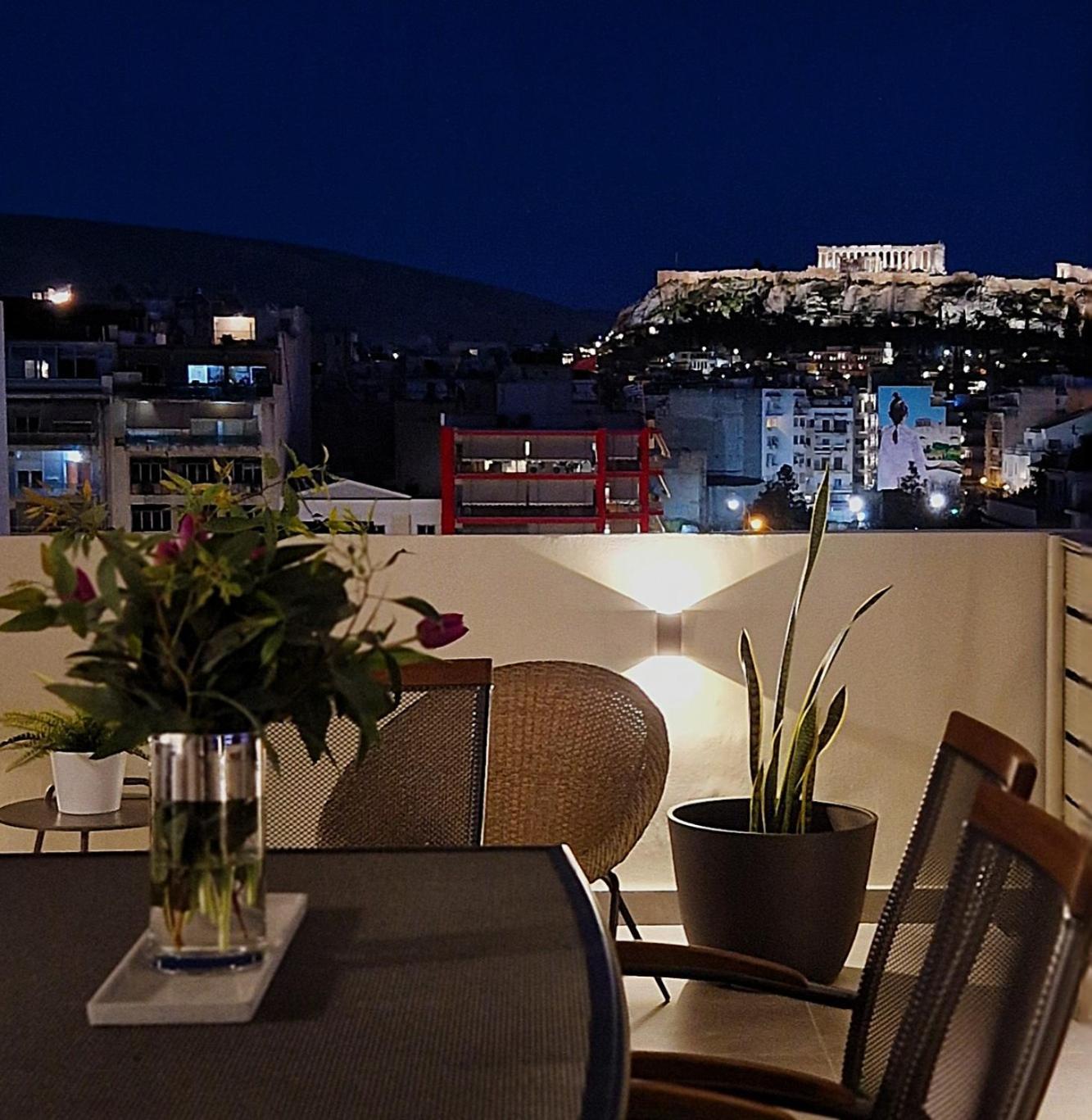 Апартаменти Exquisite Penthouse With Breathtaking Acropolis Panorama View Афіни Екстер'єр фото